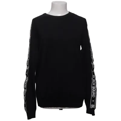 Strickpullover (Schwarz) von Black Squad Acryl, Baumwolle