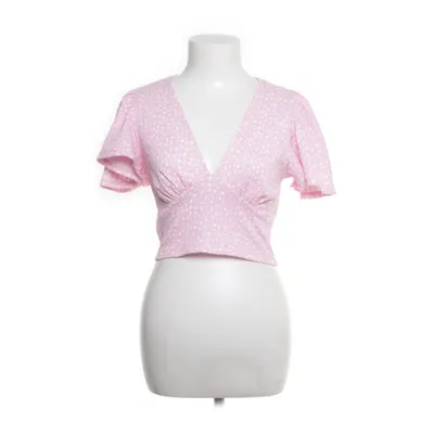 Top (Pink, White) from Pigalle Elastane, Polyester