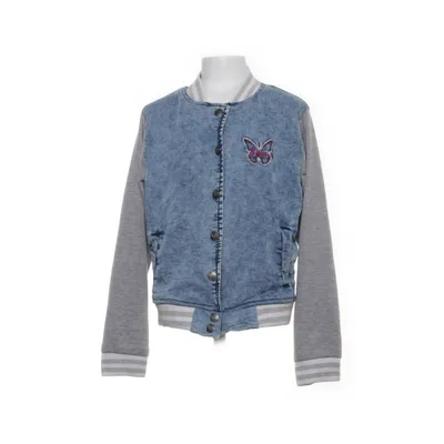 Collegejacka (Blå, Grå, Vit) från Yigga Bomull, Elastan, Metallfiber, Polyester, Viskos