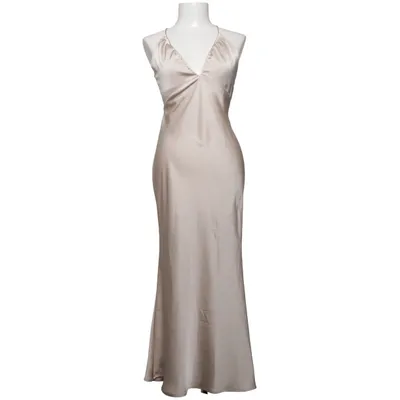 Maxikleid (Beige) von Neo Noir Elasthan, Polyester