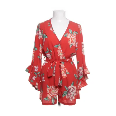Wikkeljurk (Rood, Meerkleurig) van New Look Polyester, Elastaan