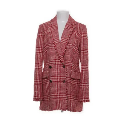 Kavaj (Röd, Vit, Flerfärgad) från Jake*s Collection Akryl, Bomull, Elastan, Polyester, Viskos