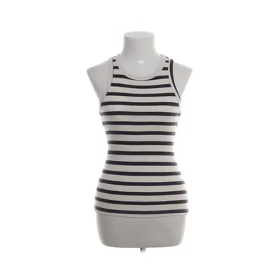 Tanktop  (Hvid, Blå) fra The Simple Studio by Munthe Økologisk bomuld