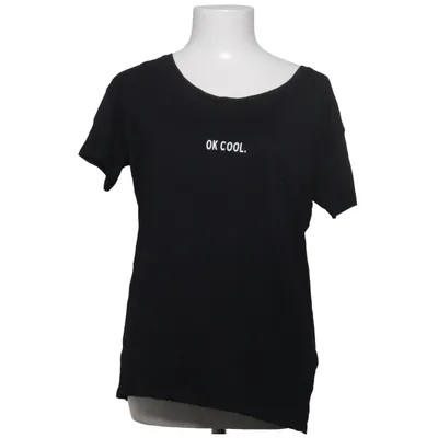 T-shirt (Noir) de Earth Positive Coton biologique, Tencel