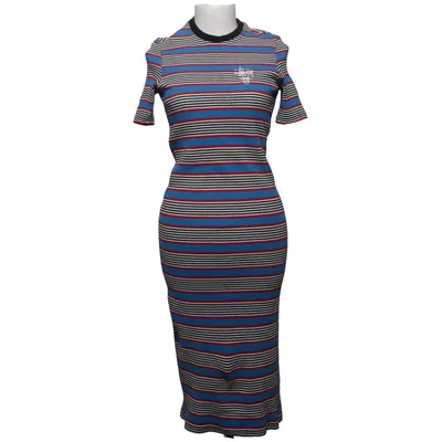 Kleid (Blau, Rot, Weiß) von Stüssy Baumwolle