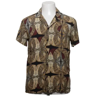 Kurzarmhemd (Beige, Schwarz, Braun) von Gabba Viskose