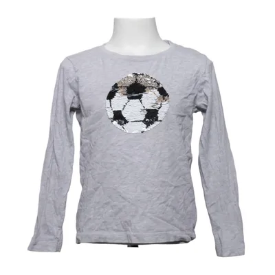 Long sleeve T-shirt (Gray) from D.M.D by Denim Day Cotton, Viscose