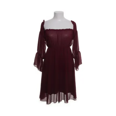 Klänning (Röd) från L&S Polyester, Viskos, Elastan
