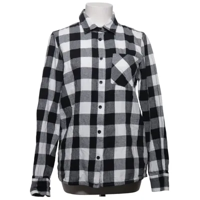Flanellskjorta (Svart, Vit) från Bluewear Bomull