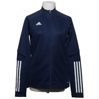 Træningsjakke (Blå, Hvid) fra Adidas Polyester