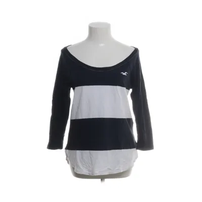 Top (Blue, White) from Hollister California Cotton, Modal