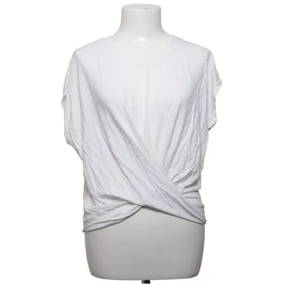 Slå-om top (Hvid) fra Pure Friday Elastan, Viscose