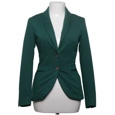 Blazer (Green) from H&M Elastane, Polyester, Viscose