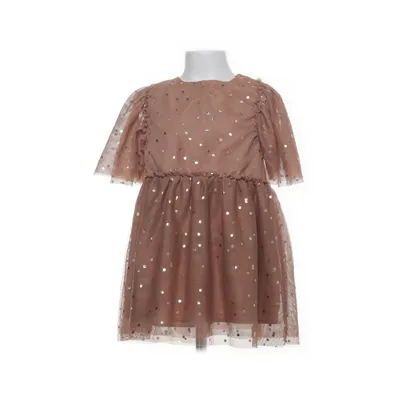 Kjole (Beige, Guld) fra H&M Polyester