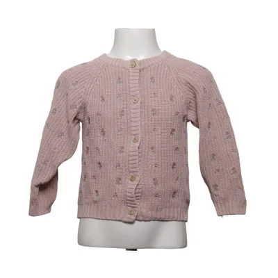 Cardigan (Pink) fra Lil' Atelier Økologisk bomuld