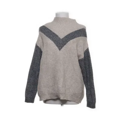 Polotröja (Beige, Grå) från Mango Basics Akryl, Återvunnen polyester