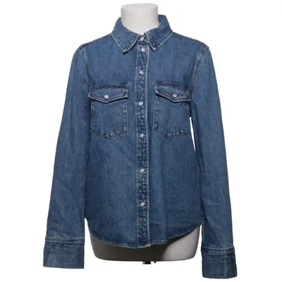 Jeansskjorte (Blå) fra H&M Bomuld, Lyocell