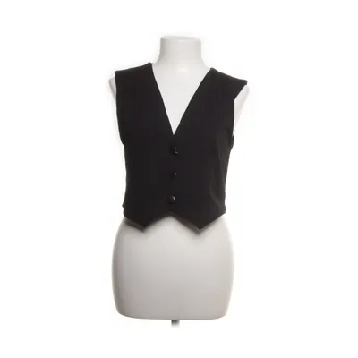 Kostuumgilet (Zwart) van ASOS Design Polyester, Bont, Elastaan