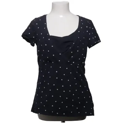 Chemisier d'allaitement (Bleu) de H&M Mama Coton, Élasthane