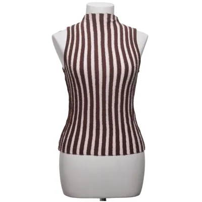 Top (Brown, White) from Zara