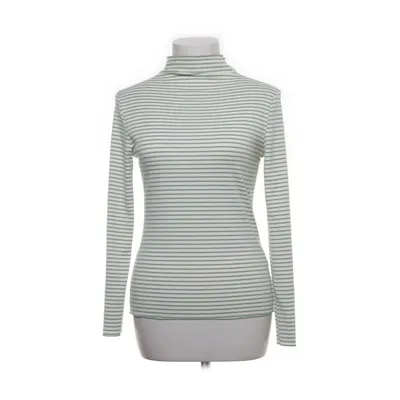 Lange mouwen shirt (Wit, Groen) van Luc.ce Katoen, Elastaan, Polyester