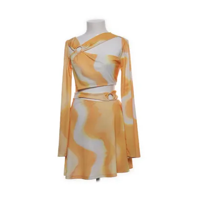 Robe (Orange, Blanc, Multicolore) de Angelica Blick x NA-KD