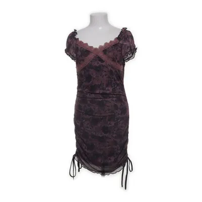 Klänning (Rosa, Svart, Flerfärgad) från Romwe