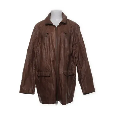 Jacket (Brown) from Canda Polyester, Polyurethane, Viscose