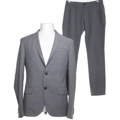 Jakkesæt (Grå) fra Bertoni Polyester