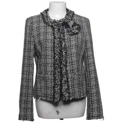 Cardigan (Sort, Hvid, Grå) fra Rinascimento Akryl, Polyester, Viscose, Uld