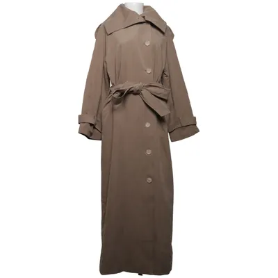 Trenchcoat (High Neck Belted Trenchcoat) fra NA-KD Polyamid, Polyester