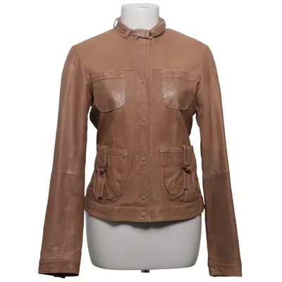 Læderjakke (Brun) fra Taifun Collection Læder, Polyester