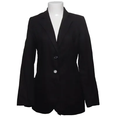 Blazer (Noir) de Bon'a Parte Lin, Polyester, Viscose