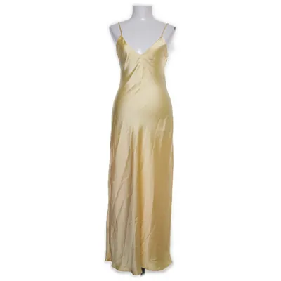 Långklänning (Gul) från Zara Polyester