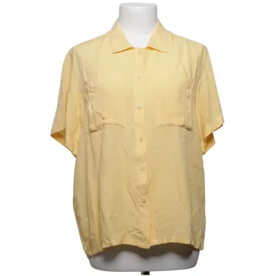Chemise à manches courtes (Jaune) de Fimo Viscose