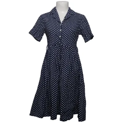 Kleid (Blau, Weiß) von Jumperfabriken Baumwolle