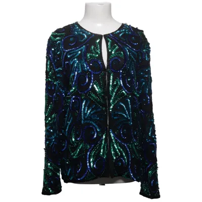 Kofta (Svart, Blå, Grön) från Laurence Kazar Polyester, Silke