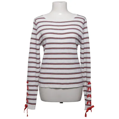 Pull-over (Blanc, Rouge, Noir) de Sandro Acrylique, Polyester, Laine