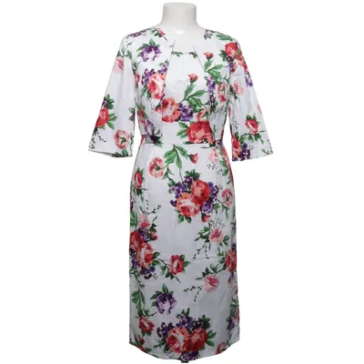 Robe (Blanc, Multicolore) de Jetset Trends Coton, Élasthane