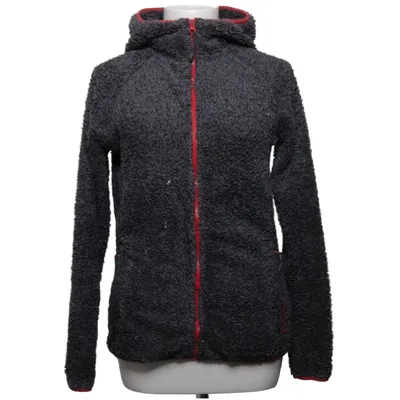 Hoodie (Gray, Red) from High Mountain Polyester