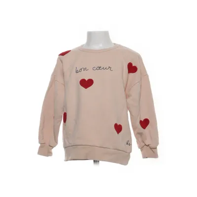 Collegetröja (Beige, Röd) från Konges Sløjd Ekologisk bomull, Polyester