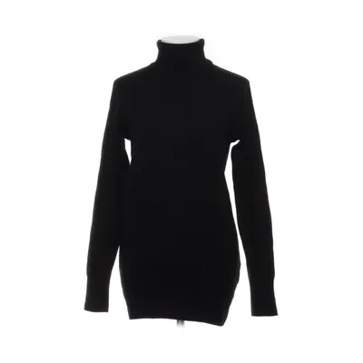 Polotröja (Svart) från Hallhuber Kashmir, Merinoull