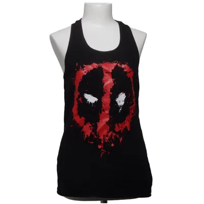 Tanktop (Sort, Rød, Hvid) fra Marvel Bomuld