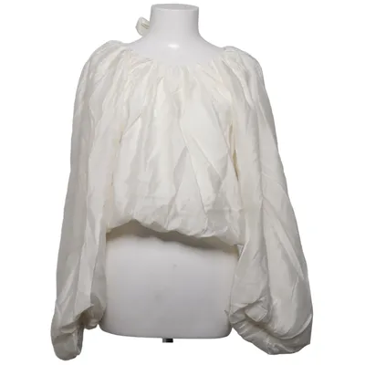 Blouse (Blanc) de Gina Tricot Lyocell, Polyester recyclé