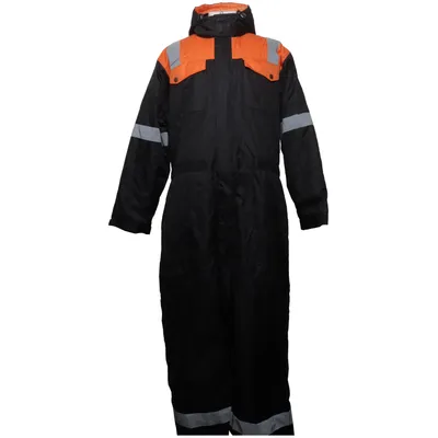 Overall (Svart, Orange) från Bluewear Polyester