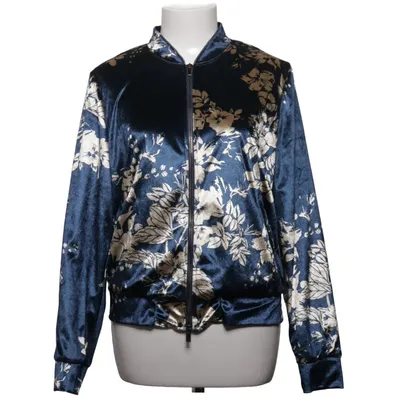 Bomber jacket (Blue, Multicolored) from Jones Acetate, Polyester, Viscose