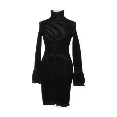 Robe à col roulé (Noir, Multicolore) de Just Cavalli