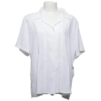 Short sleeve shirt (White) from Bassini Polyester