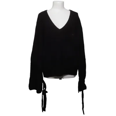 Pull-over (V-Neck Tie Sleeve Sweater) de Linn Ahlborg x NA-KD Acrylique, Élasthane, Polyamide