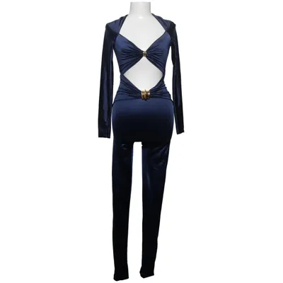 Jumpsuit (Blue) from Elisabetta Franchi Elastane, Polyamide